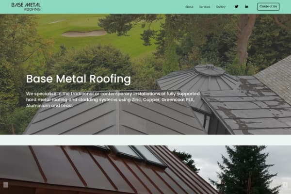 Base Metal Roofing